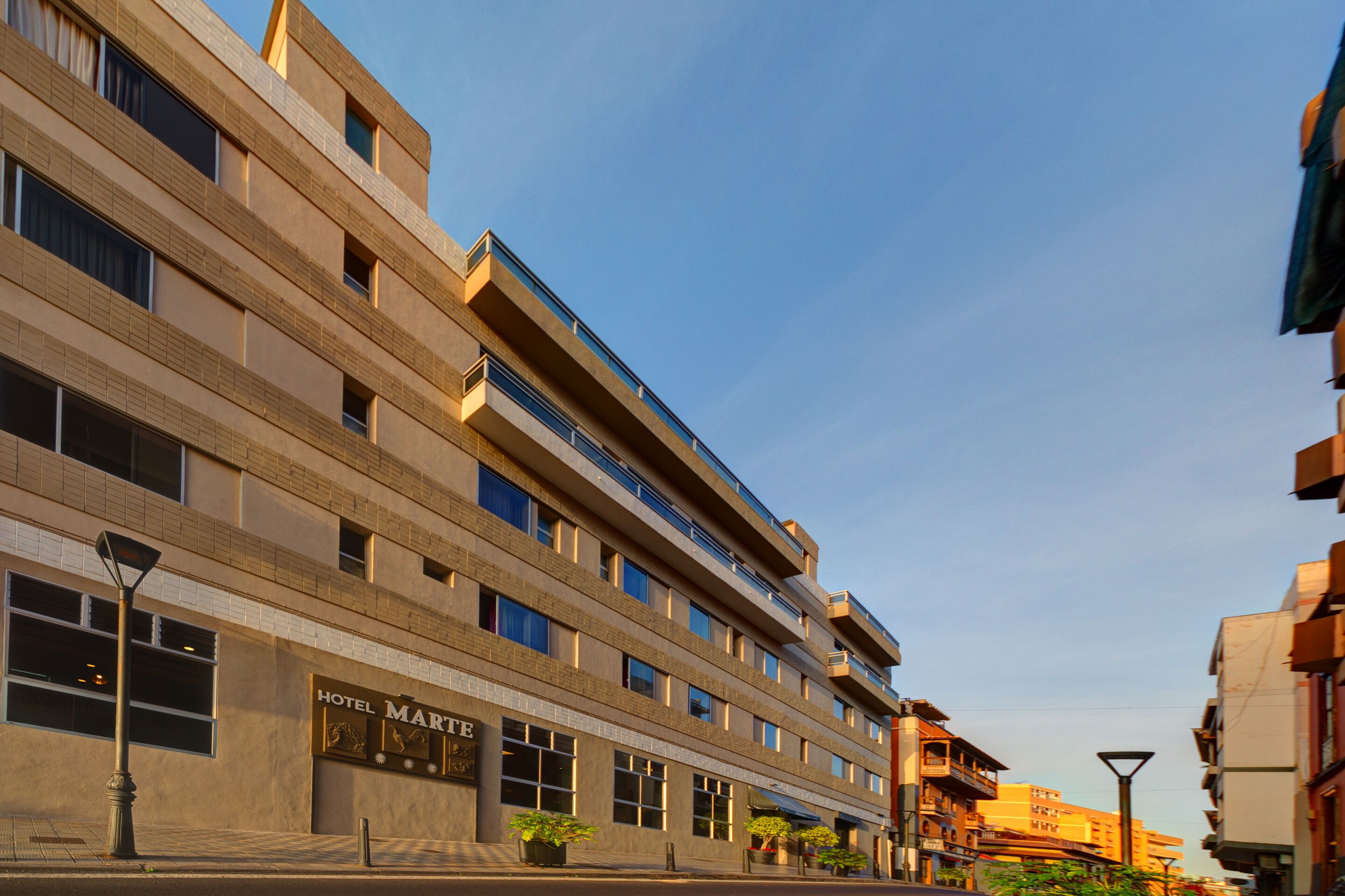 Voorkant van accommodatie