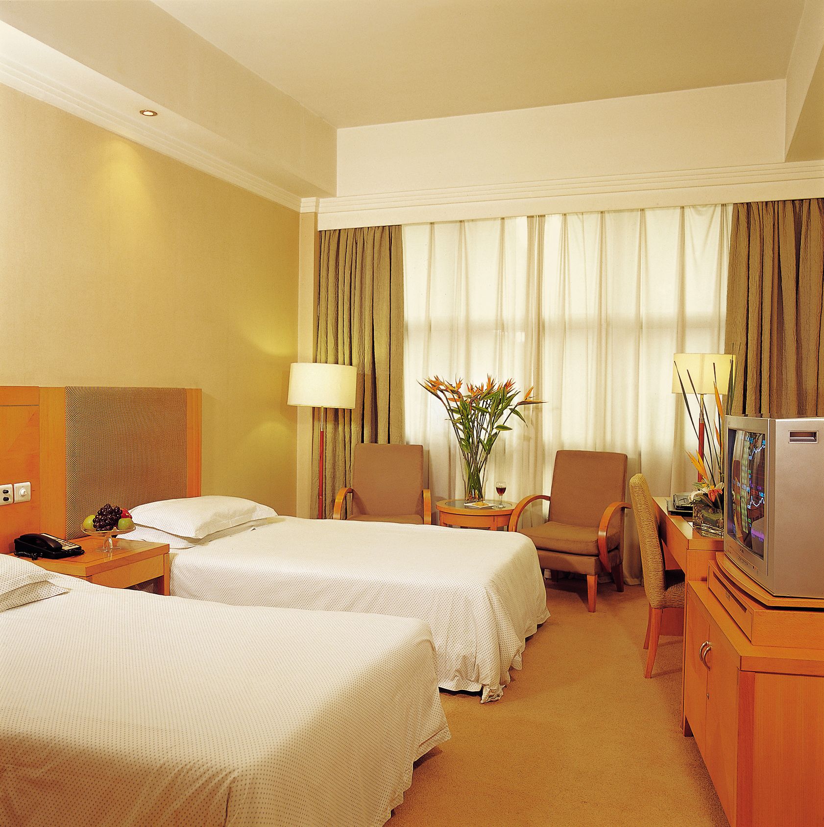 Chambre Deluxe, 2 lits une place