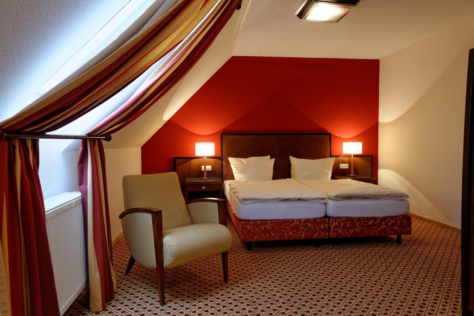 hypo-allergenic bedding, individually decorated, individually furnished