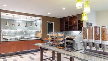 Daily cooked-to-order breakfast for a fee