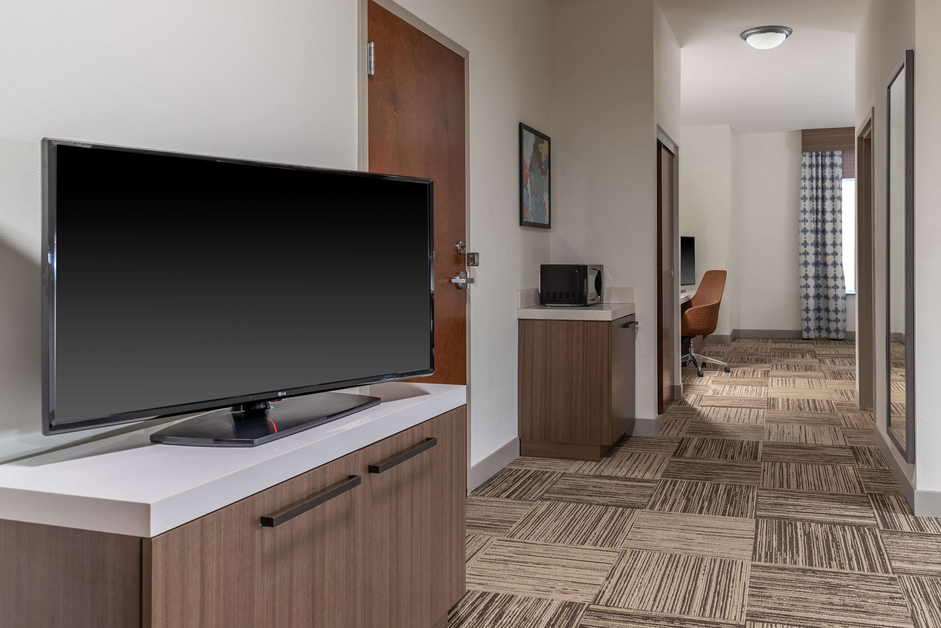 two queen junior suite sofabed | in-room safe, desk, blackout curtains, iron/ironing board