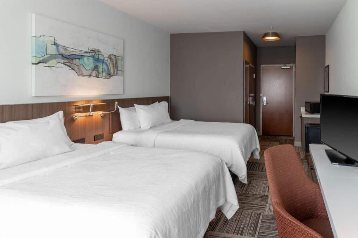 In-room safe, desk, blackout drapes, iron/ironing board
