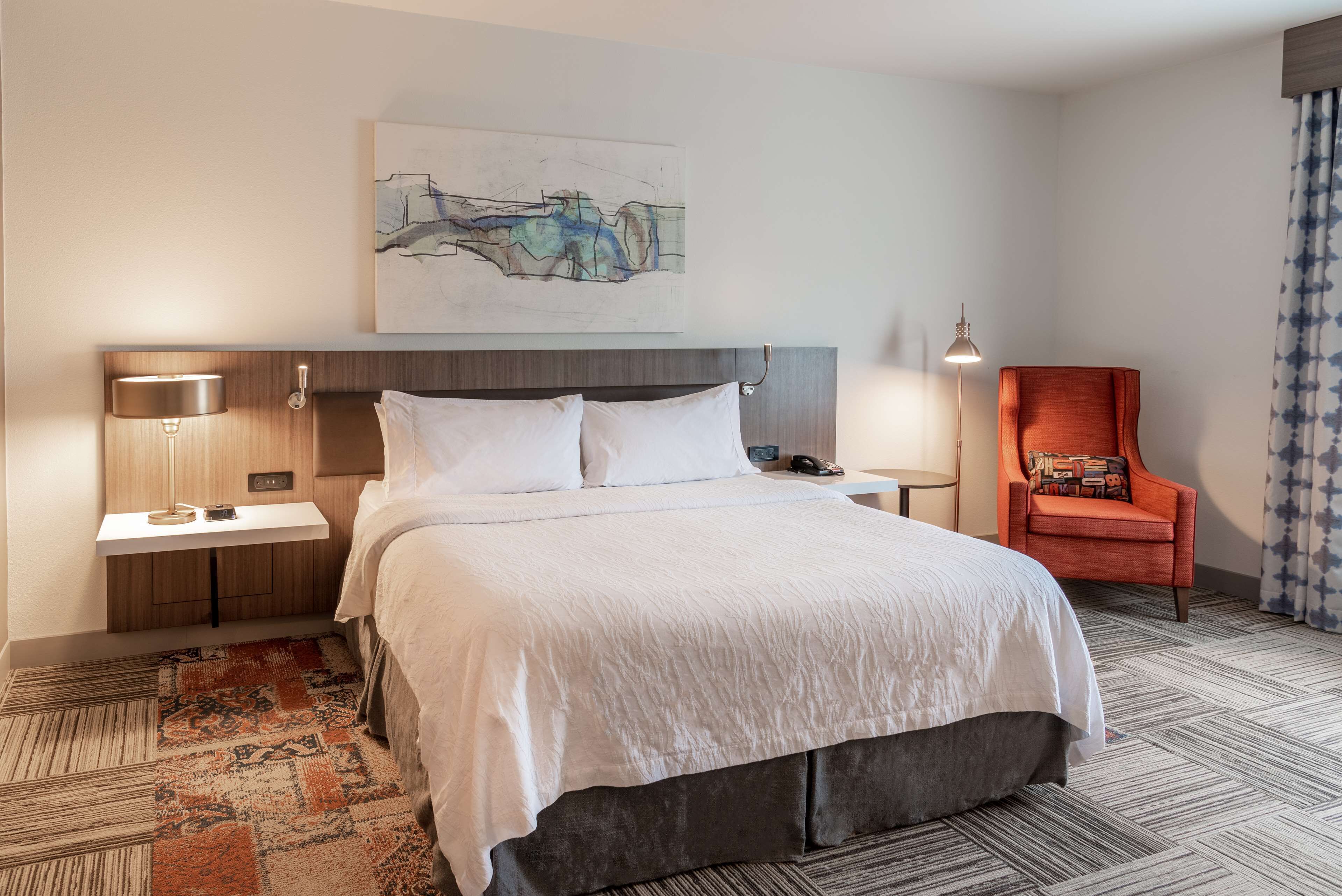 In-room safe, desk, blackout curtains, iron/ironing board