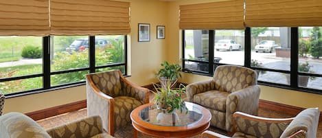 Lobby sitting area