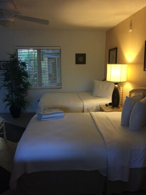 Studio, 2 Double Beds, Kitchen