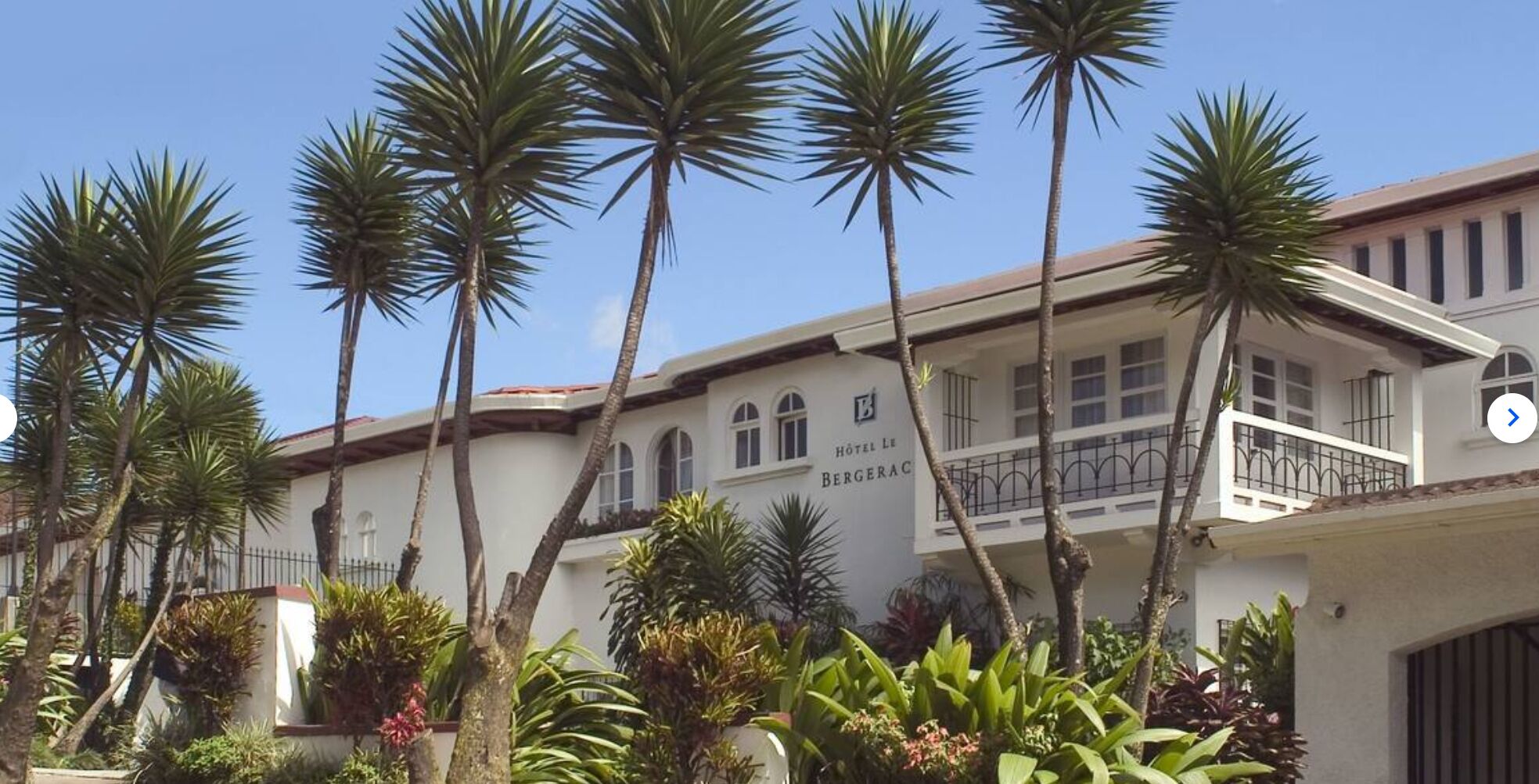 Voorkant van accommodatie