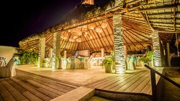 Udendørs banketområde