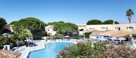 Piscina externa sazonal
