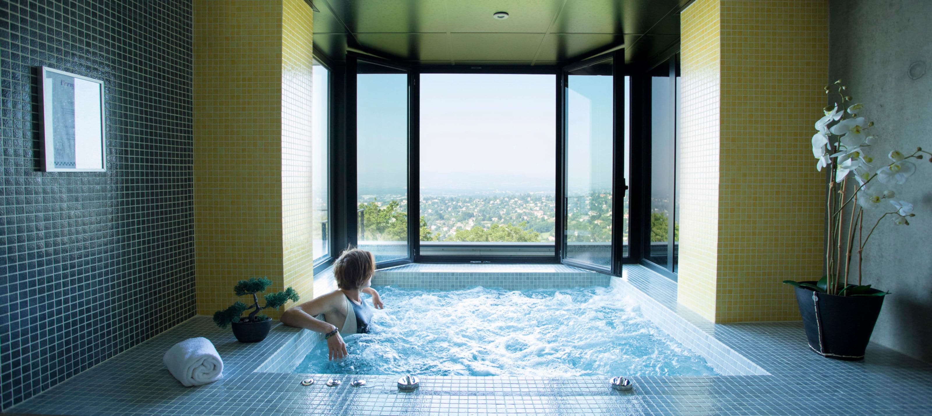 Foto - L'Ermitage Hôtel Cuisine-À-Manger