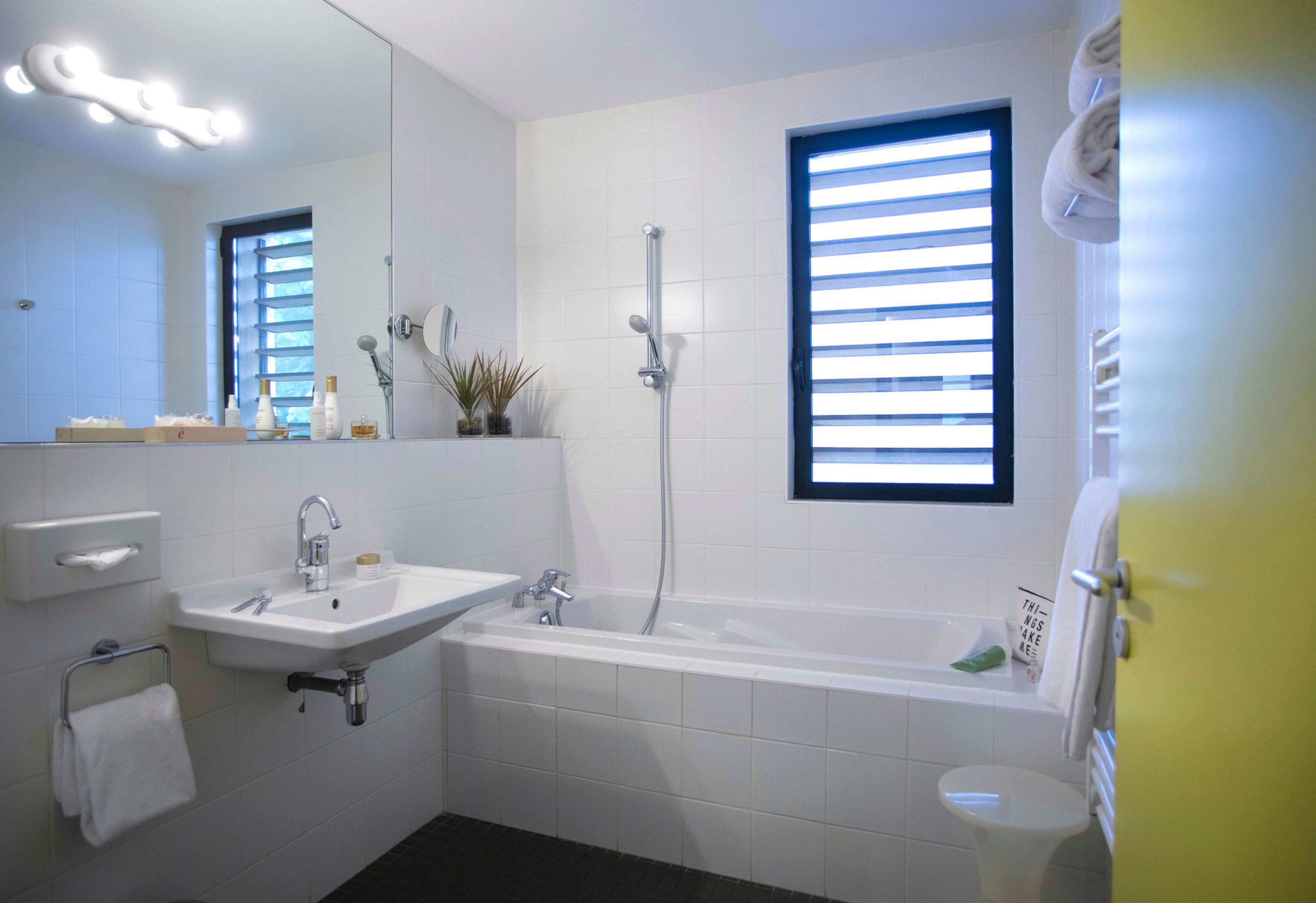 free toiletries, hair dryer, bathrobes, slippers