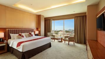 Presidential Double Room | Premium bedding, minibar, in-room safe, desk