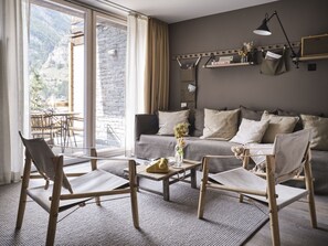 Zimmer (Alpinist Spa Suite) | Wohnbereich