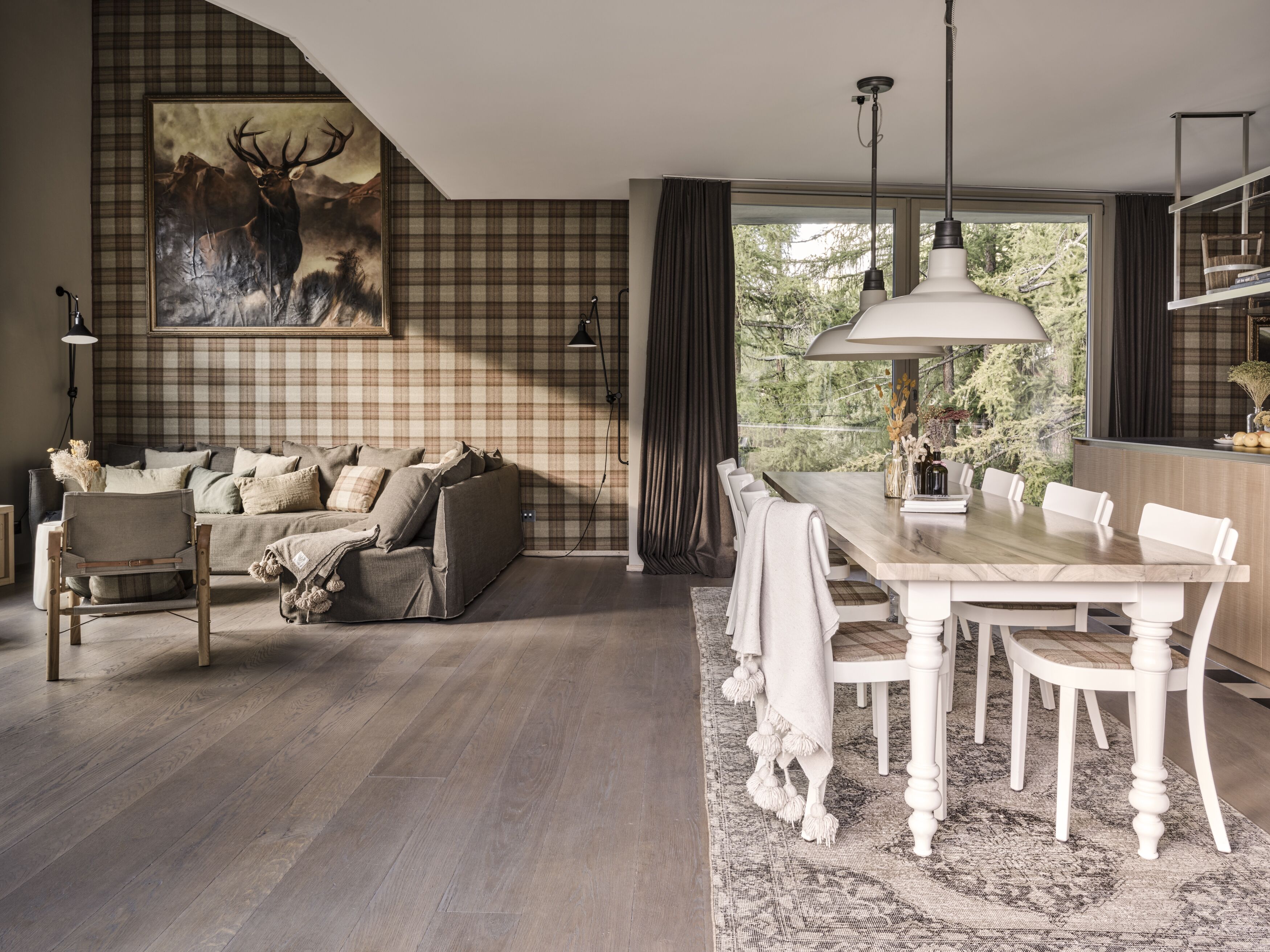 room (huntsman lodge) | living area | tablet, ipod dock