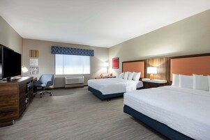 Two Queen Beds, Non-Smoking, Accessible | Premium bedding, down comforters, pillowtop beds, in-room safe