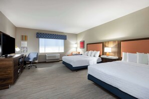 Two Queen Beds, Non-Smoking, Accessible | Premium bedding, down comforters, pillowtop beds, in-room safe