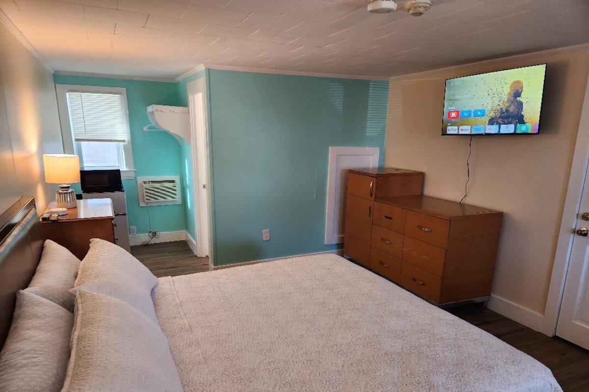 標準單人房, 1 張特大雙人床 | 高級寢具、獨特設計、書桌、免費 Wi-Fi