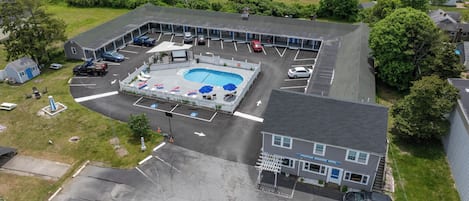 Overnatningsstedets facade