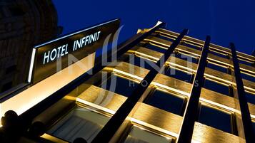 Front of property - evening/night