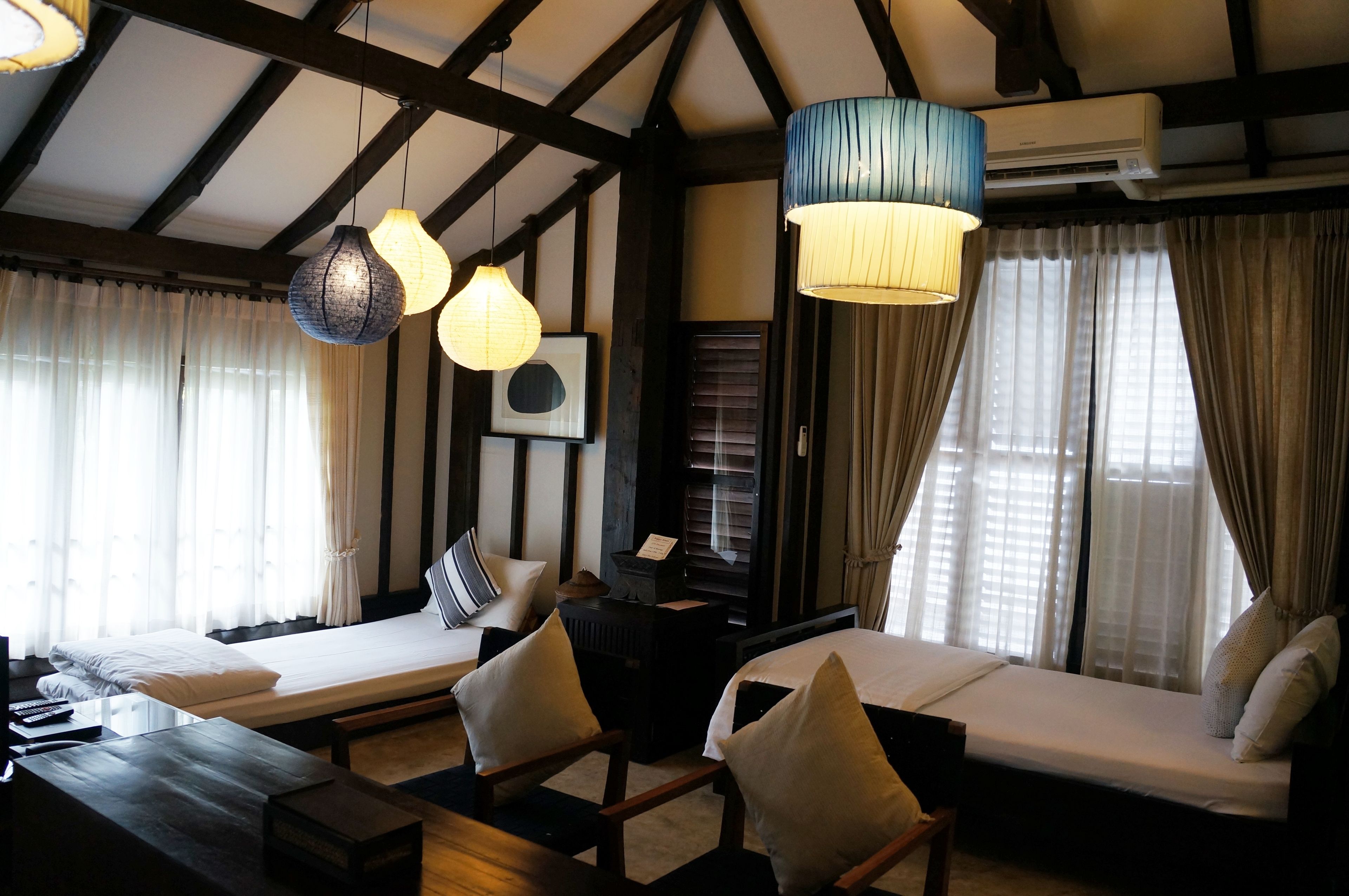 family triple room, multiple beds | premium bedding, minibar, in-room safe, desk