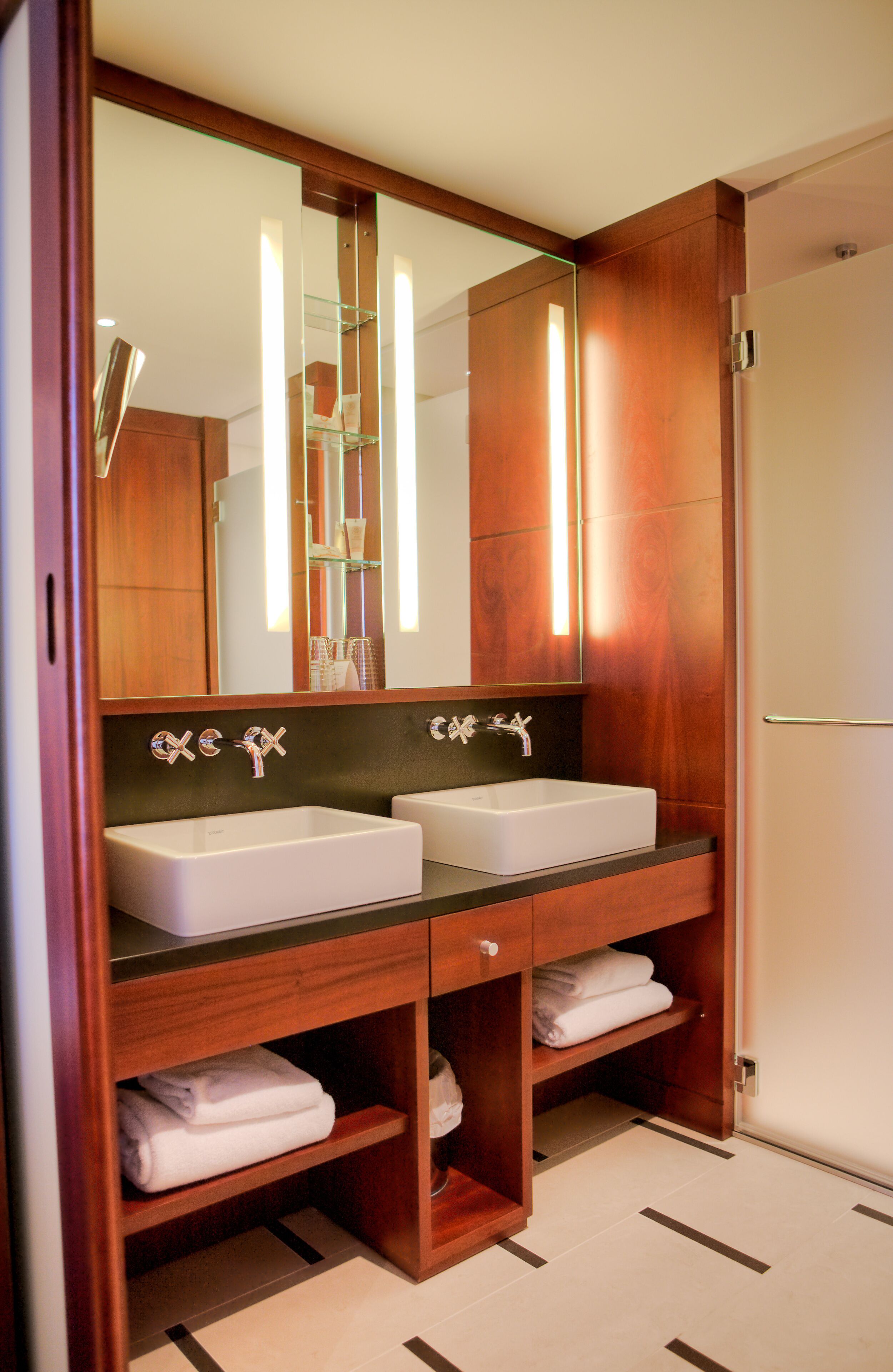 privilege double room | bathroom | shower, free toiletries, hair dryer, towels