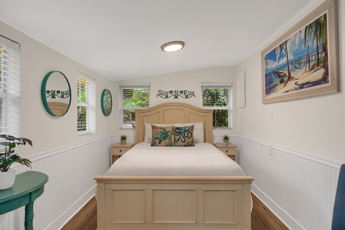 1 habitación, ropa de cama de alta calidad y decoración personalizada