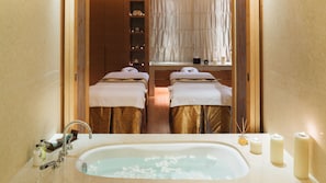Espace de soins pour les couples, sauna, hammam, soins corporels