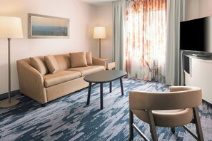 Suite, 1 Schlafzimmer | Wohnzimmer