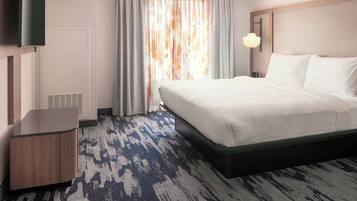 Suite, 1 habitación | 1 habitación y ropa de cama hipoalergénica