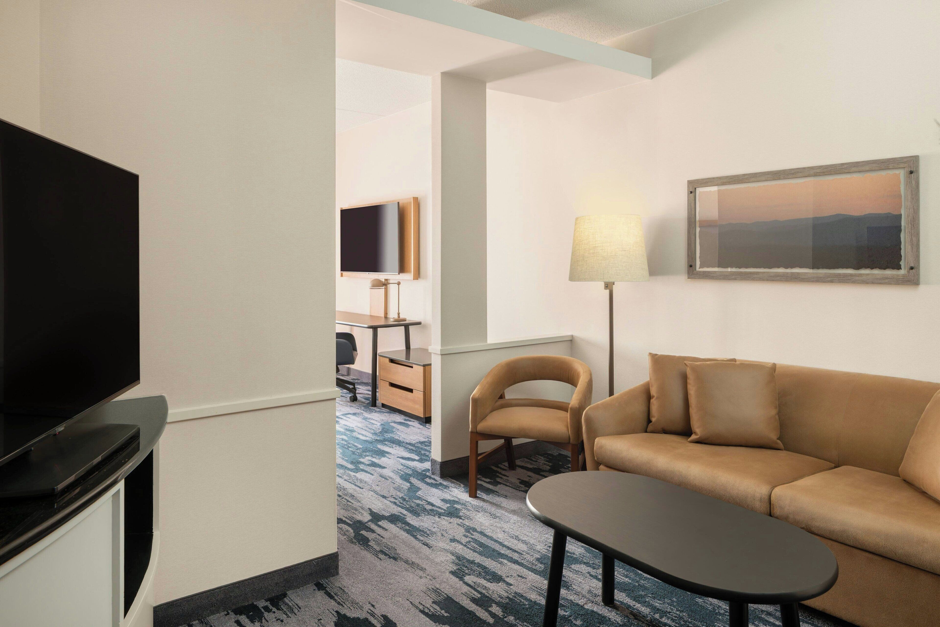 55-inch lcd tv with satellite channels, tv