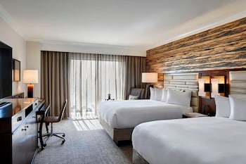 Premium bedding, down comforters, pillowtop beds, in-room safe at JW Marriott San Antonio Hill Country Resort & Spa