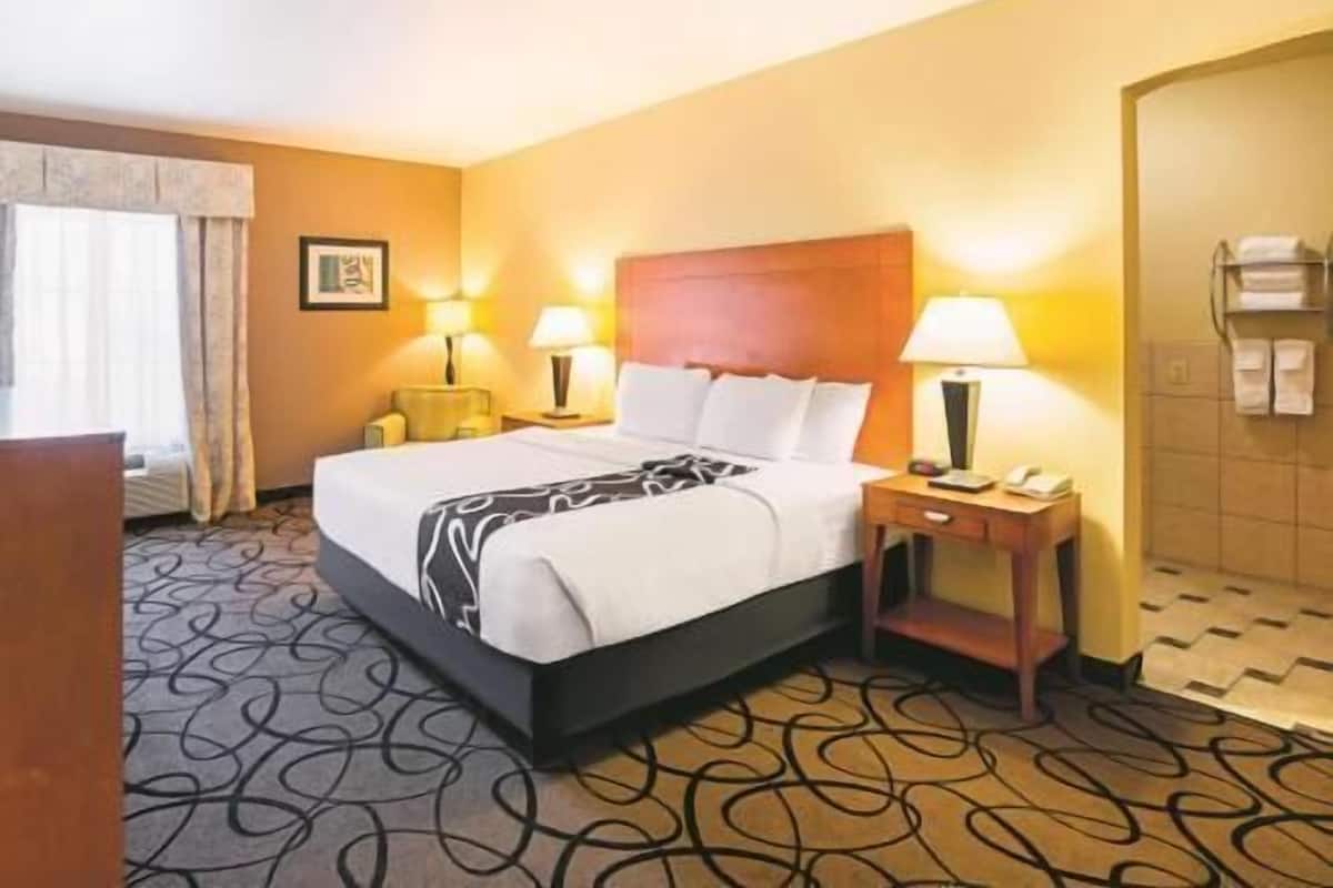 Premium bedding, down comforters, pillowtop beds, individually decorated