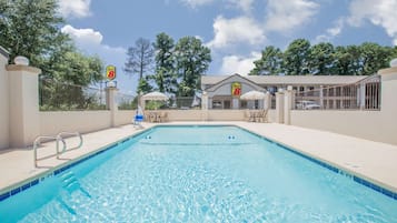 Seasonal outdoor pool