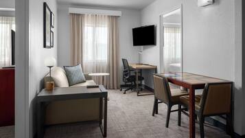 In-room safe, desk, blackout curtains, iron/ironing board
