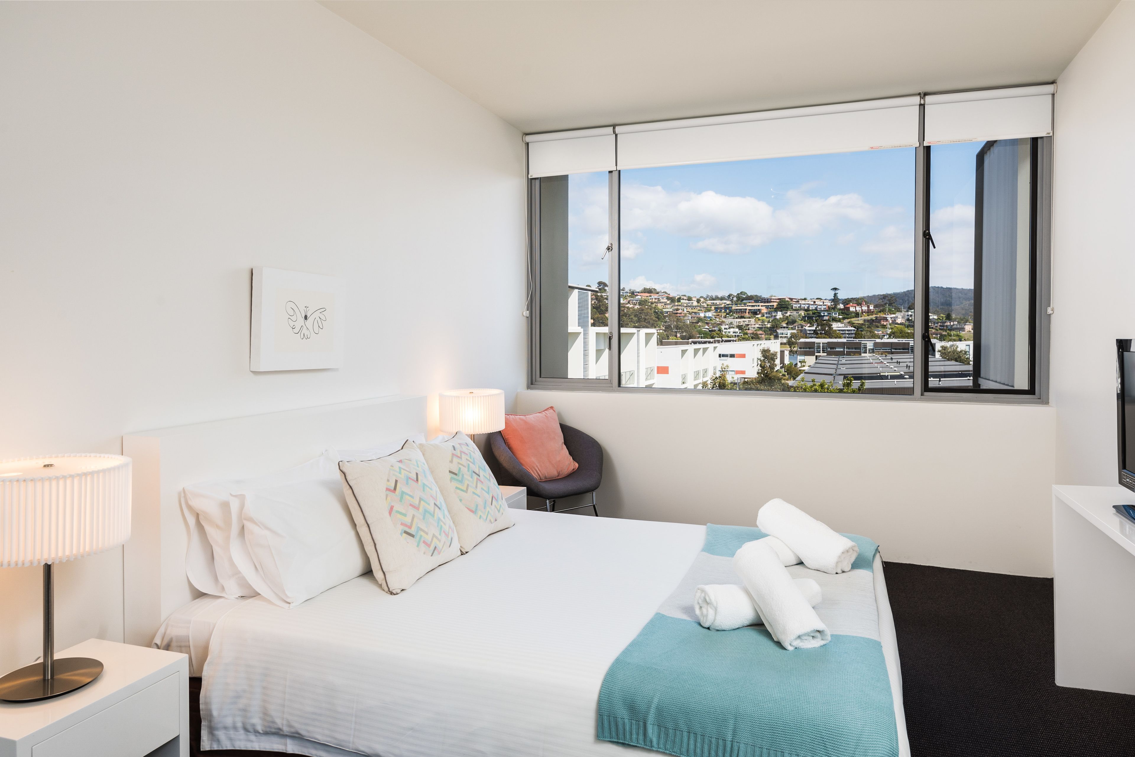 Three Bedroom Sub-Penthouse | 1 bedroom, premium bedding, individually decorated