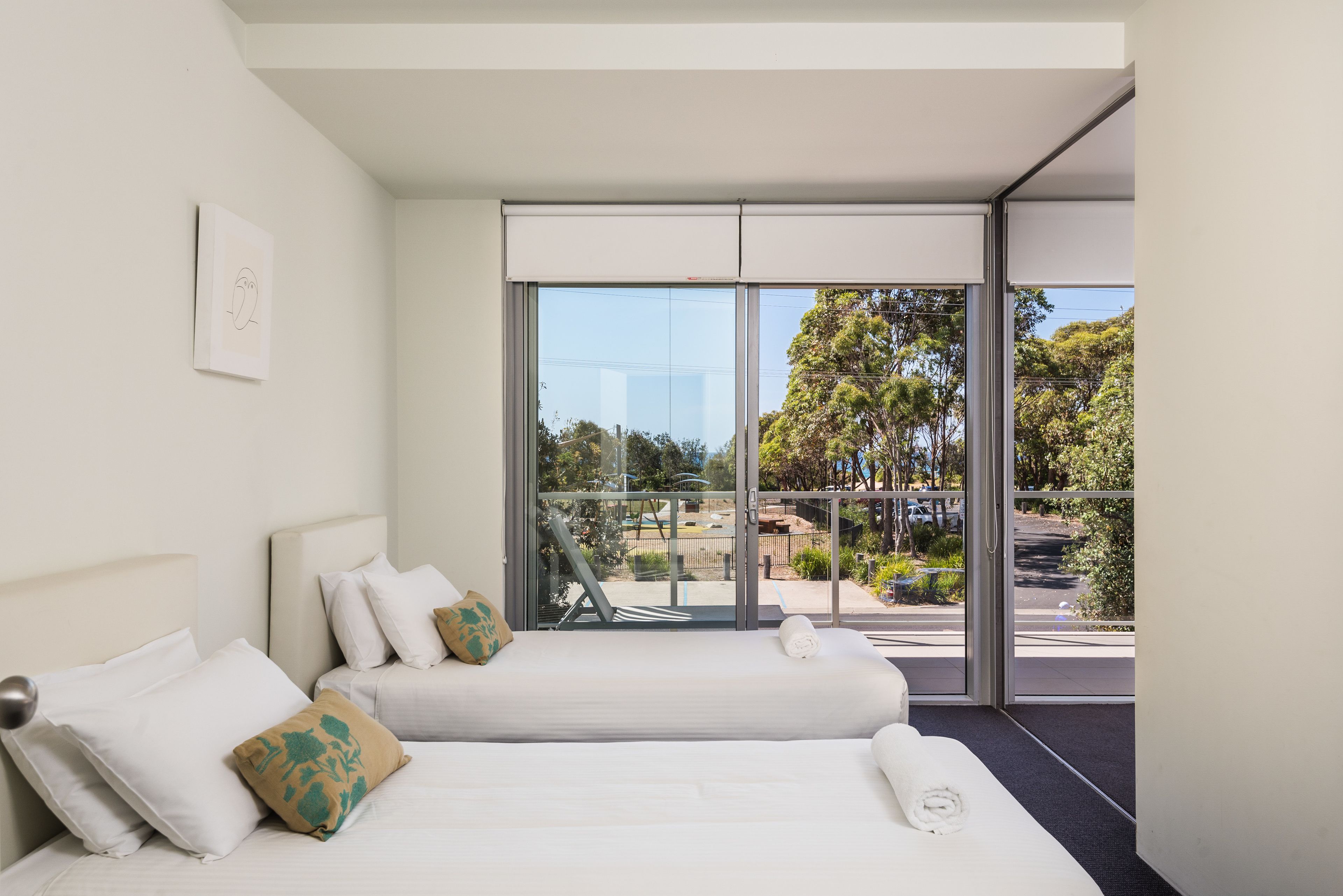 Beachside Two Bedroom Apartment | 1 bedroom, premium bedding, individually decorated