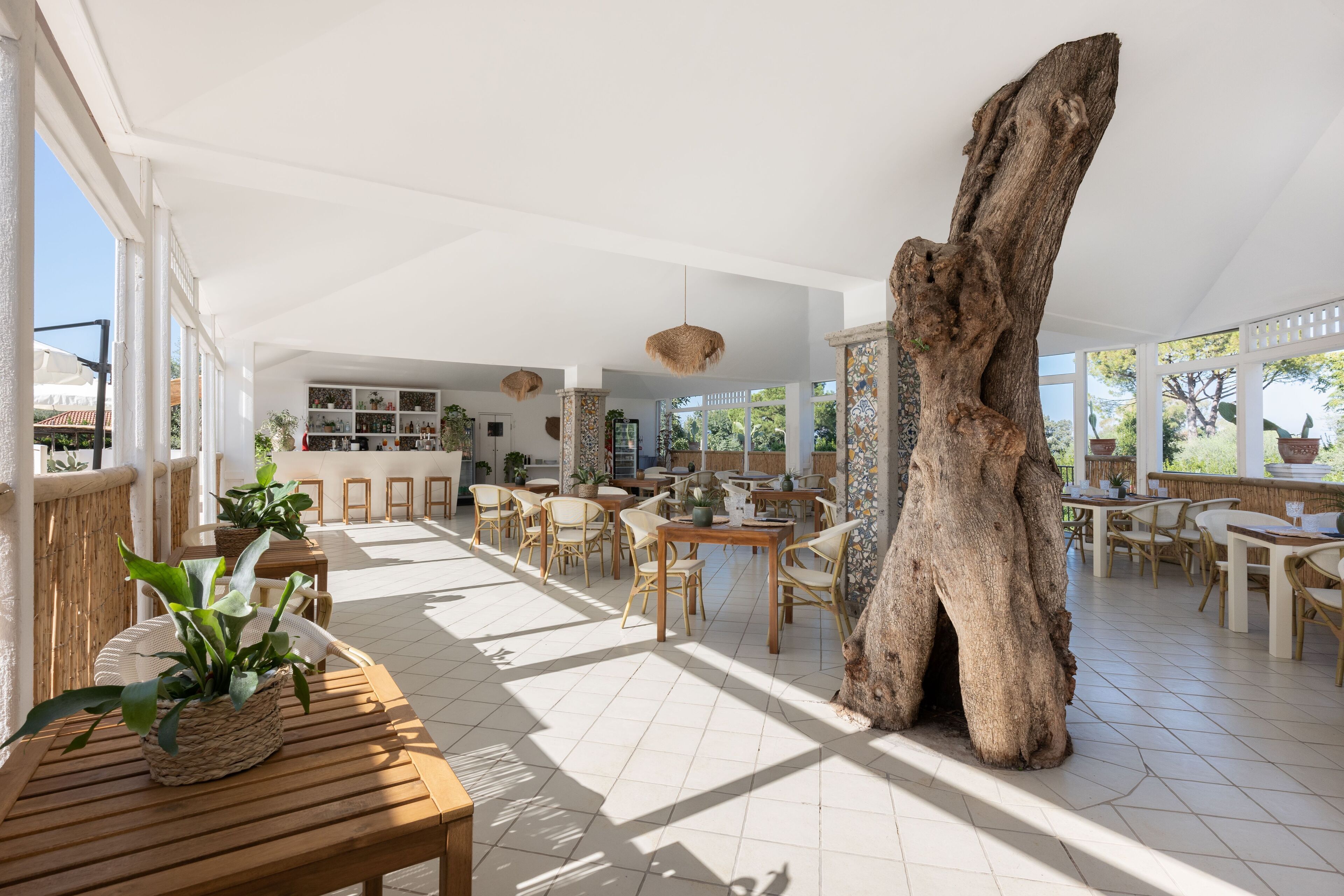 Poolside views, open daily