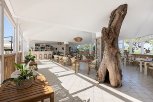 Poolside views, open daily