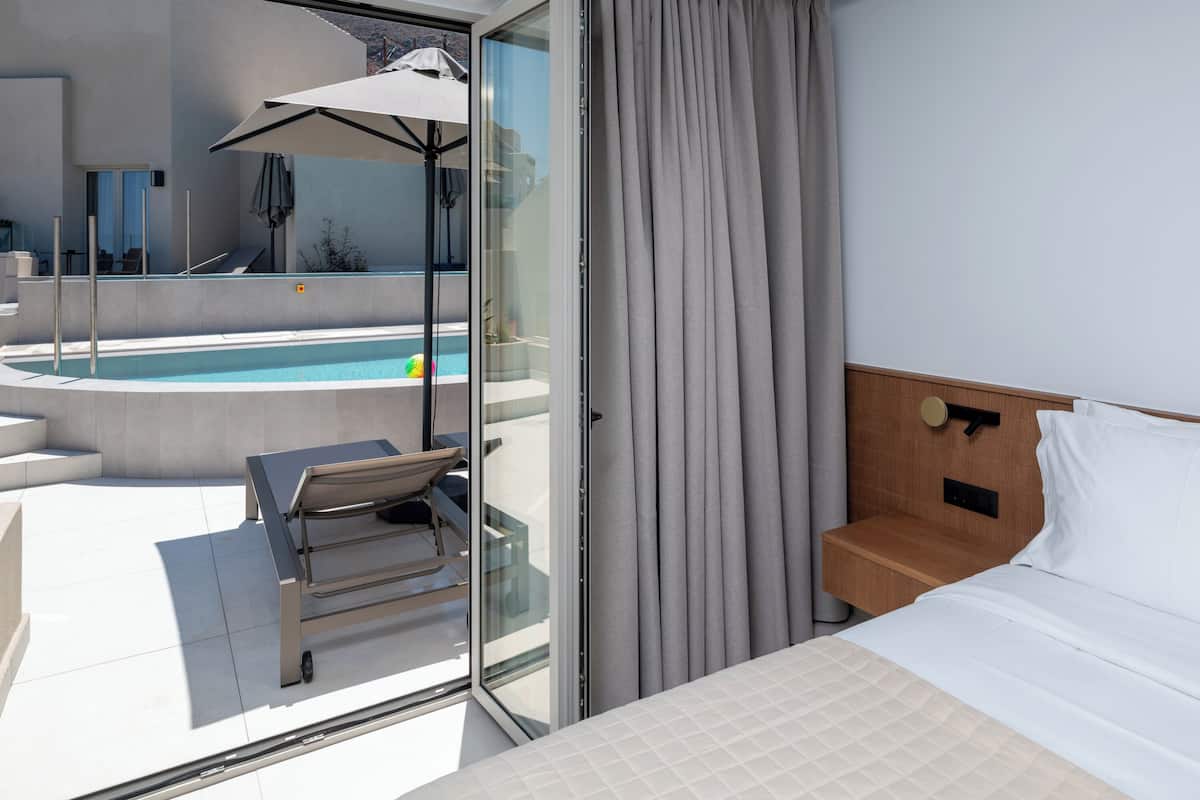 Suite de luxe | 1 dormitori, roba de llit d'alta qualitat i caixa forta a l'habitació