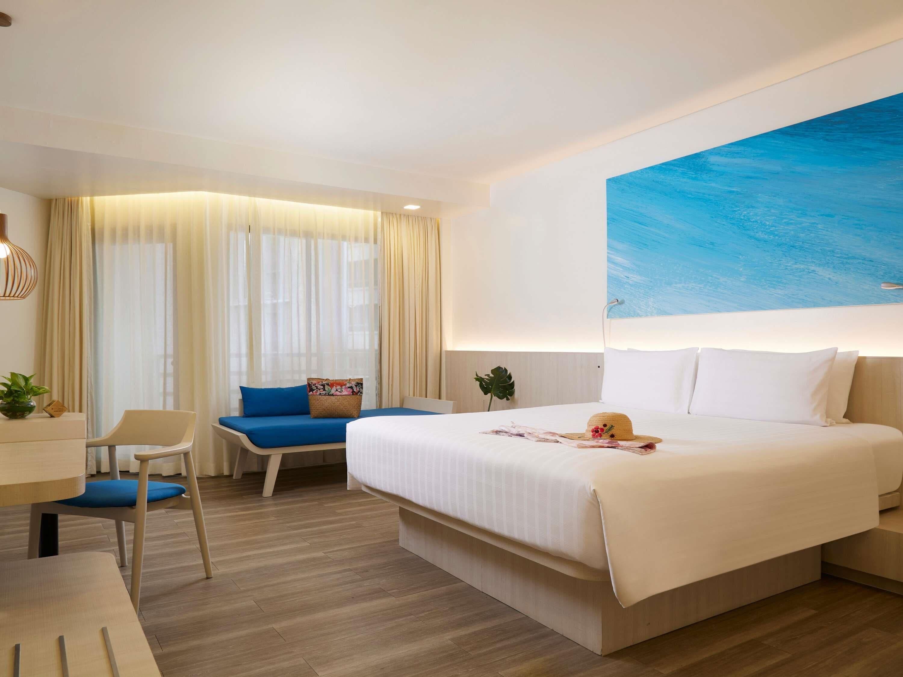 Premium kamer, 1 kingsize bed | Hypoallergeen beddengoed, donzen dekbedden, een kluis op de kamer