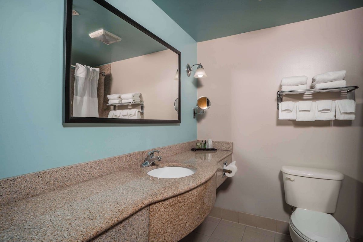 premium bedding, pillow-top beds, desk, iron/ironing board