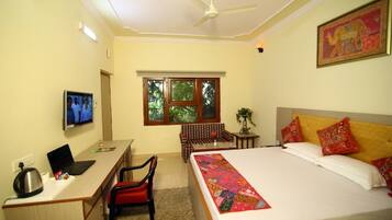 Minibar, in-room safe, individually decorated, desk