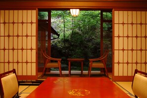 Japanese Style Room (Hatsune) with Outside Bathtub | View from room