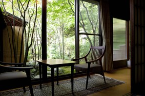 Japanese Style Room (Asuka) with Outside Bathtub	 | View from room