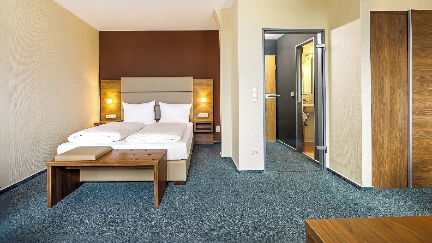 double room | in-room safe, desk, blackout curtains, free wifi