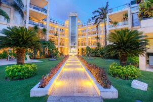 Front of property - evening/night