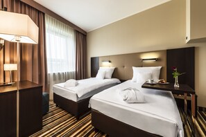 In-room safe, desk, iron/ironing board, rollaway beds