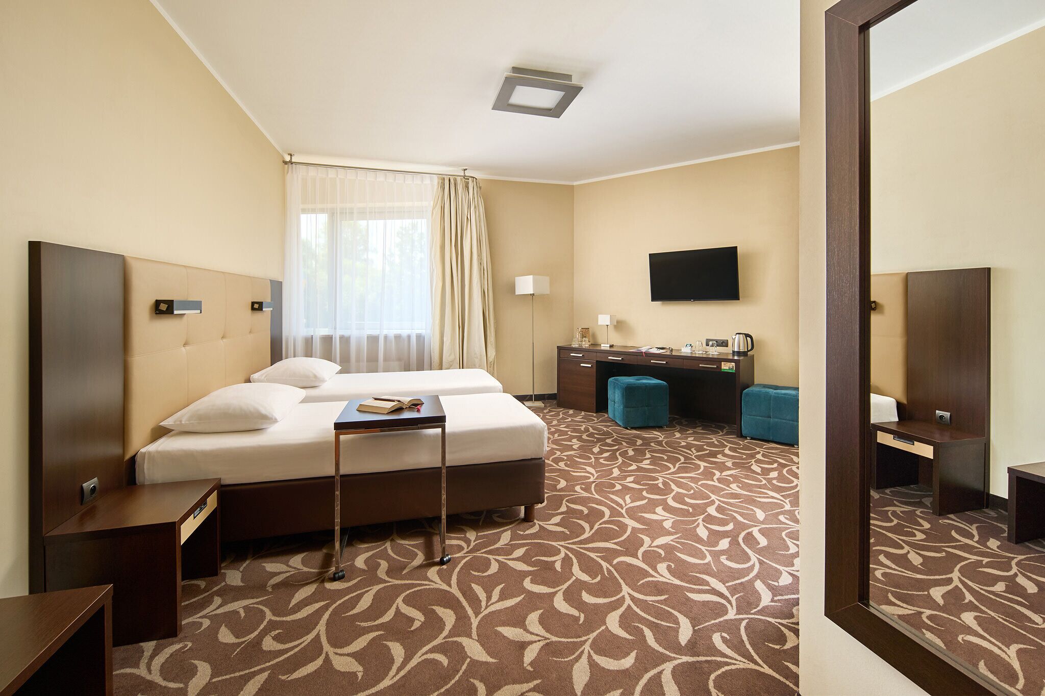 In-room safe, desk, iron/ironing board (on request), rollaway beds