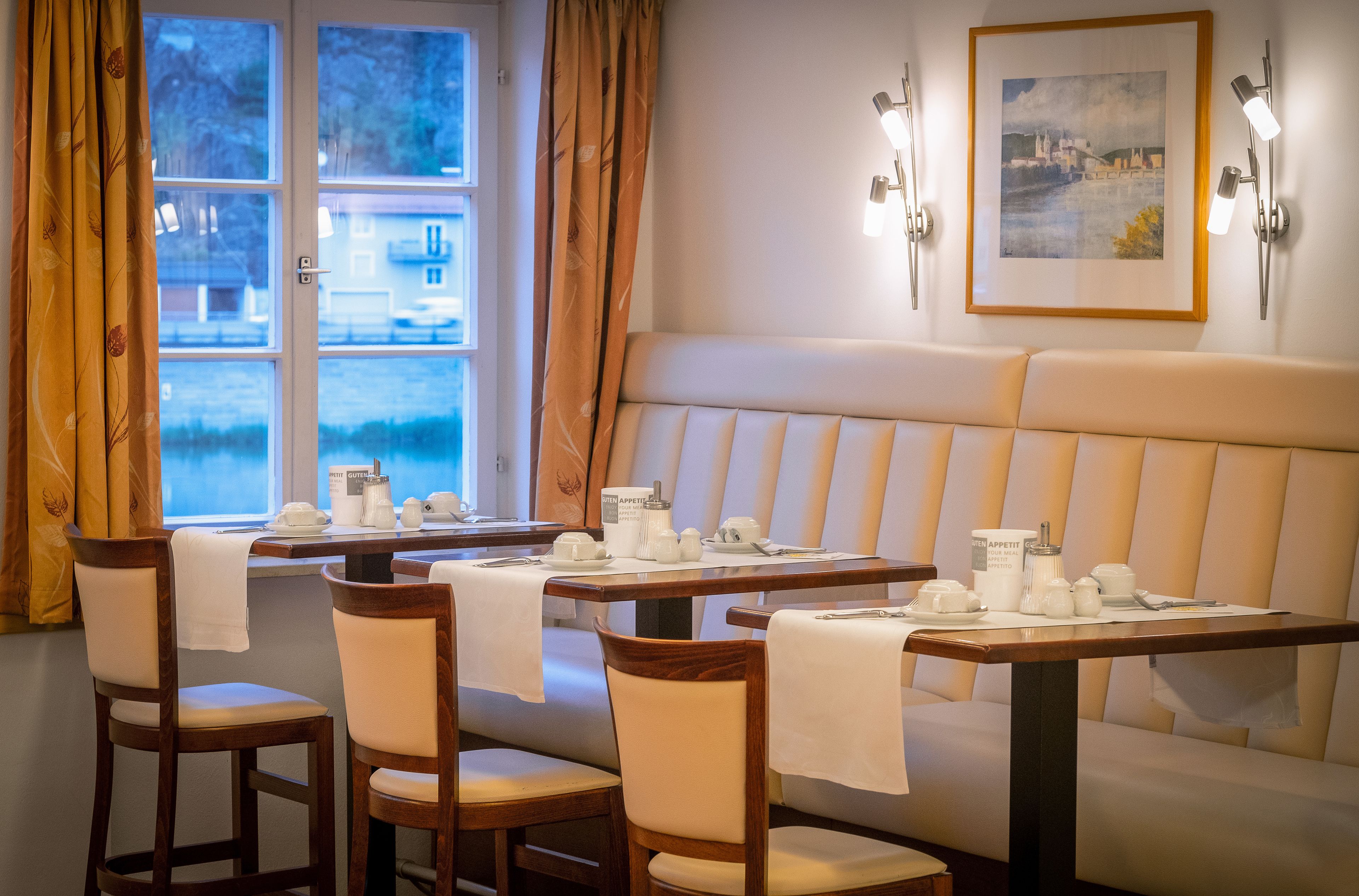 daily buffet breakfast (eur 15 per person)