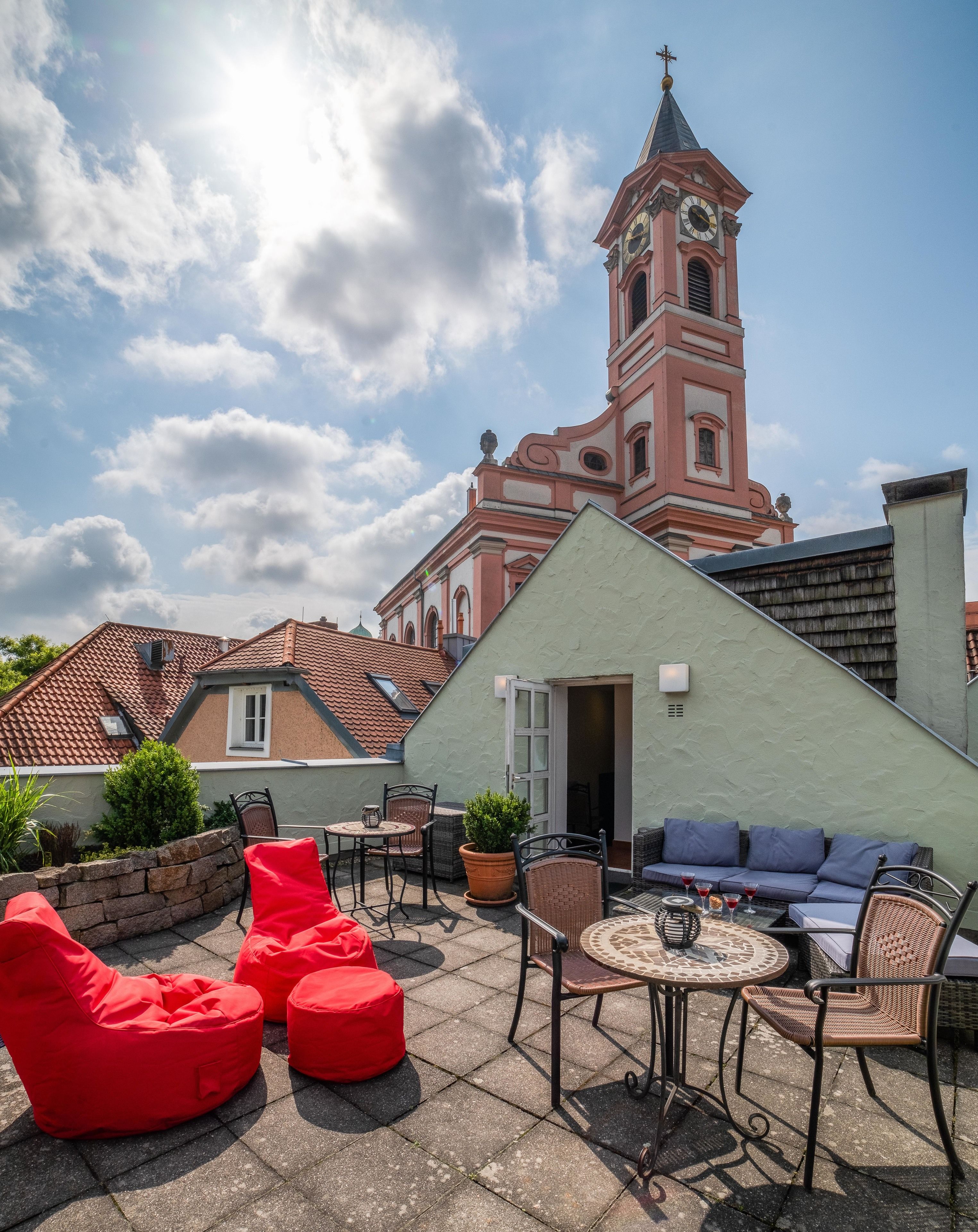 Uitzicht vanuit accommodatie