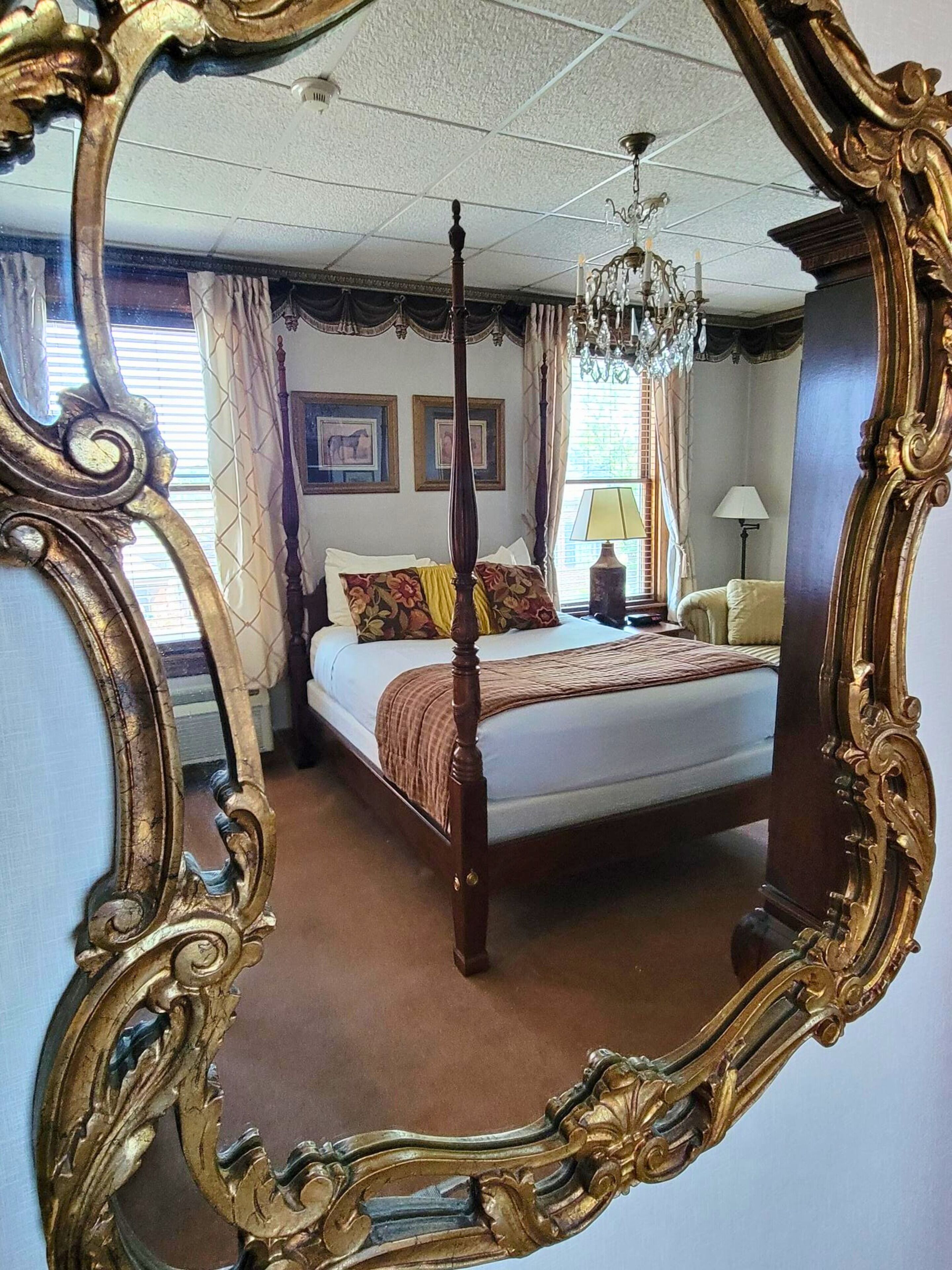 #26 | individually decorated, individually furnished, desk, blackout curtains